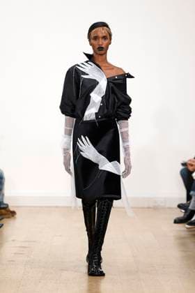 Keburia London Ready to wear fall winter 2025:26 LONDON February 2025 Keburia London Ready to wear fall winter 2025:26 LONDON February 2025, Credit:Zeppelin Avalon  Copyright: xZeppelinx xAvalonx 0968156853