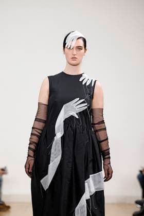 Keburia London Ready to wear fall winter 2025:26 LONDON February 2025 Keburia London Ready to wear fall winter 2025:26 LONDON February 2025, Credit:Zeppelin Avalon  Copyright: xZeppelinx xAvalonx 0968156972