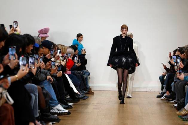 Keburia London Ready to wear fall winter 2025:26 LONDON February 2025 Keburia London Ready to wear fall winter 2025:26 LONDON February 2025, Credit:Zeppelin Avalon  Copyright: xZeppelinx xAvalonx 0968156981