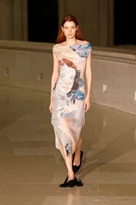 Erdem London Ready to wear fall winter 2025:26; LONDON February 2025 Erdem London Ready to wear fall winter 2025:26; LONDON February 2025, Credit:Zeppelin Avalon  Copyright: xZeppelinx xAvalonx 0968247778