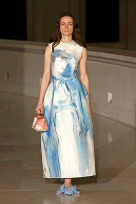 Erdem London Ready to wear fall winter 2025:26; LONDON February 2025 Erdem London Ready to wear fall winter 2025:26; LONDON February 2025, Credit:Zeppelin Avalon  Copyright: xZeppelinx xAvalonx 0968247833