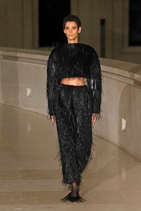Erdem London Ready to wear fall winter 2025:26; LONDON February 2025 Erdem London Ready to wear fall winter 2025:26; LONDON February 2025, Credit:Zeppelin Avalon  Copyright: xZeppelinx xAvalonx 0968247869