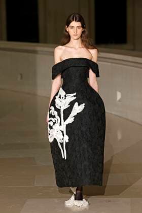 Erdem London Ready to wear fall winter 2025:26; LONDON February 2025 Erdem London Ready to wear fall winter 2025:26; LONDON February 2025, Credit:Zeppelin Avalon  Copyright: xZeppelinx xAvalonx 0968248002