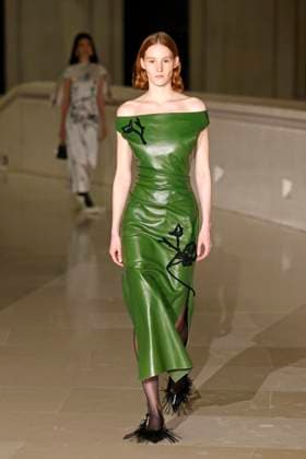Erdem London Ready to wear fall winter 2025:26; LONDON February 2025 Erdem London Ready to wear fall winter 2025:26; LONDON February 2025, Credit:Zeppelin Avalon  Copyright: xZeppelinx xAvalonx 0968248058