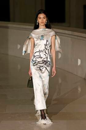 Erdem London Ready to wear fall winter 2025:26; LONDON February 2025 Erdem London Ready to wear fall winter 2025:26; LONDON February 2025, Credit:Zeppelin Avalon  Copyright: xZeppelinx xAvalonx 0968248070