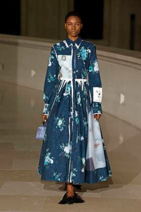 Erdem London Ready to wear fall winter 2025:26; LONDON February 2025 Erdem London Ready to wear fall winter 2025:26; LONDON February 2025, Credit:Zeppelin Avalon  Copyright: xZeppelinx xAvalonx 0968248107