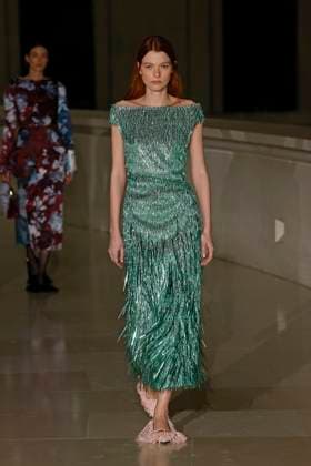 Erdem London Ready to wear fall winter 2025:26; LONDON February 2025 Erdem London Ready to wear fall winter 2025:26; LONDON February 2025, Credit:Zeppelin Avalon  Copyright: xZeppelinx xAvalonx 0968248195