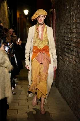 Paolo Carzana London Ready to wear fall winter 2025:26; LONDON February 2025 Paolo Carzana London Ready to wear fall winter 2025:26; LONDON February 2025, Credit:Zeppelin Avalon  Copyright: xZeppelinx xAvalonx 0968251559
