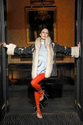 Conner Ives London Ready to wear fall winter 2025:26; LONDON February 2025 Conner Ives London Ready to wear fall winter 2025:26; LONDON February 2025, Credit:Zeppelin Avalon  Copyright: xZeppelinx xAvalonx 0968244833