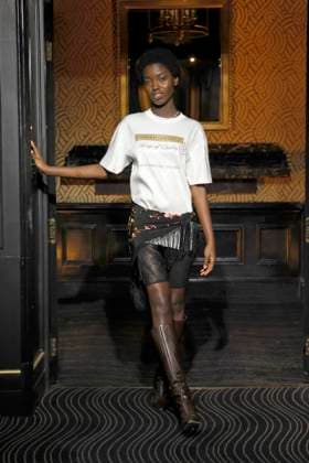 Conner Ives London Ready to wear fall winter 2025:26; LONDON February 2025 Conner Ives London Ready to wear fall winter 2025:26; LONDON February 2025, Credit:Zeppelin Avalon  Copyright: xZeppelinx xAvalonx 0968244877