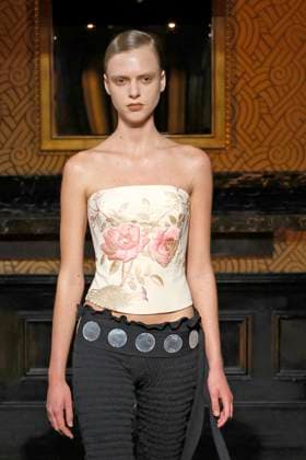 Conner Ives London Ready to wear fall winter 2025:26; LONDON February 2025 Conner Ives London Ready to wear fall winter 2025:26; LONDON February 2025, Credit:Zeppelin Avalon  Copyright: xZeppelinx xAvalonx 0968259061