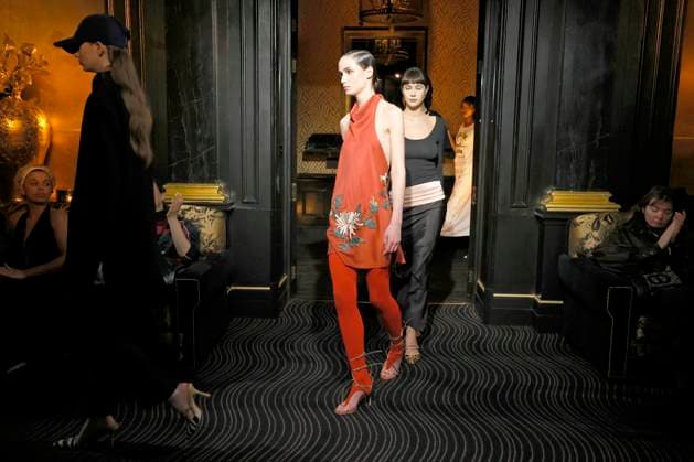 Conner Ives London Ready to wear fall winter 2025:26; LONDON February 2025 Conner Ives London Ready to wear fall winter 2025:26; LONDON February 2025, Credit:Zeppelin Avalon  Copyright: xZeppelinx xAvalonx 0968260835