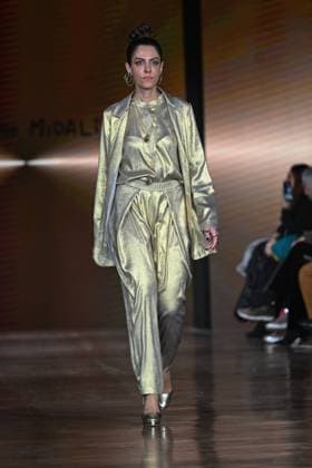 Milan, Milan Women s Fashion Week: Fall Winter 2025 - Women s Fashion, Fall Winter 2025.- Martino Midali fashion show - catwalk in the photo: Model  Copyright: xSimonaxChiocciax xipa-agency.netx xSimonaxChiocciax IPA_Agency_IPA54517816