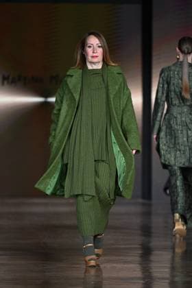 Milan, Milan Women s Fashion Week: Fall Winter 2025 - Women s Fashion, Fall Winter 2025.- Martino Midali fashion show - catwalk in the photo: Model  Copyright: xSimonaxChiocciax xipa-agency.netx xSimonaxChiocciax IPA_Agency_IPA54517835