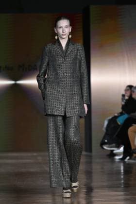 Milan, Milan Women s Fashion Week: Fall Winter 2025 - Women s Fashion, Fall Winter 2025.- Martino Midali fashion show - catwalk in the photo: Model  Copyright: xSimonaxChiocciax xipa-agency.netx xSimonaxChiocciax IPA_Agency_IPA54517845