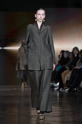 Milan, Milan Women s Fashion Week: Fall Winter 2025 - Women s Fashion, Fall Winter 2025.- Martino Midali fashion show - catwalk in the photo: Model  Copyright: xSimonaxChiocciax xipa-agency.netx xSimonaxChiocciax IPA_Agency_IPA54517847