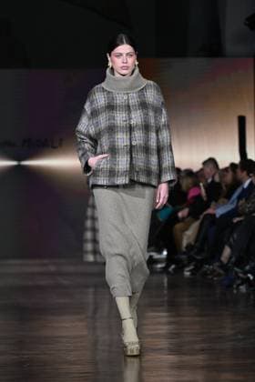 Milan, Milan Women s Fashion Week: Fall Winter 2025 - Women s Fashion, Fall Winter 2025.- Martino Midali fashion show - catwalk in the photo: Model  Copyright: xSimonaxChiocciax xipa-agency.netx xSimonaxChiocciax IPA_Agency_IPA54517855