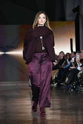 Milan, Milan Women s Fashion Week: Fall Winter 2025 - Women s Fashion, Fall Winter 2025.- Martino Midali fashion show - catwalk in the photo: Model  Copyright: xSimonaxChiocciax xipa-agency.netx xSimonaxChiocciax IPA_Agency_IPA54517874