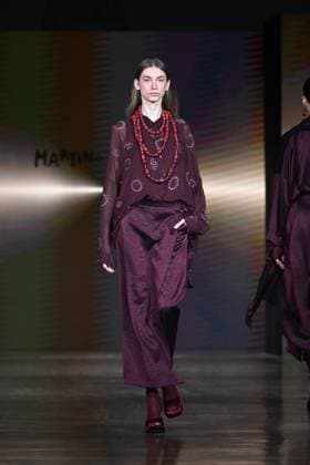 Milan, Milan Women s Fashion Week: Fall Winter 2025 - Women s Fashion, Fall Winter 2025.- Martino Midali fashion show - catwalk in the photo: Model  Copyright: xSimonaxChiocciax xipa-agency.netx xSimonaxChiocciax IPA_Agency_IPA54517888