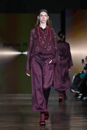 Milan, Milan Women s Fashion Week: Fall Winter 2025 - Women s Fashion, Fall Winter 2025.- Martino Midali fashion show - catwalk in the photo: Model  Copyright: xSimonaxChiocciax xipa-agency.netx xSimonaxChiocciax IPA_Agency_IPA54517890
