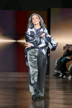 Milan, Milan Women s Fashion Week: Fall Winter 2025 - Women s Fashion, Fall Winter 2025.- Martino Midali fashion show - catwalk in the photo: Model  Copyright: xSimonaxChiocciax xipa-agency.netx xSimonaxChiocciax IPA_Agency_IPA54517926