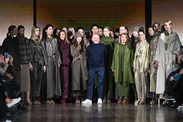 Entertainment Bilder des Tages Milan, Milan Women s Fashion Week: Fall Winter 2025 - Women s Fashion, Fall Winter 2025.- Martino Midali fashion show - catwalk in the photo: Model  Copyright: xSimonaxChiocciax xipa-agency.netx xSimonaxChiocciax IPA_Agency_IPA54517939