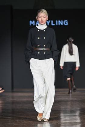 Milan, Milan Women s Fashion Week: Fall Winter 2025 - Women s Fashion, Fall Winter 2025.- Maryling fashion show - catwalk in the photo: Model  Copyright: xSimonaxChiocciax xipa-agency.netx xSimonaxChiocciax IPA_Agency_IPA54519417