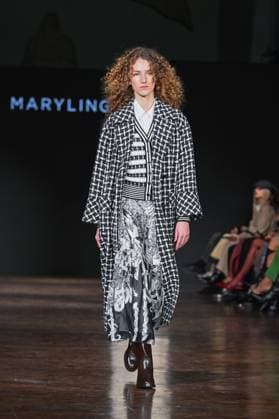 Milan, Milan Women s Fashion Week: Fall Winter 2025 - Women s Fashion, Fall Winter 2025.- Maryling fashion show - catwalk in the photo: Model  Copyright: xSimonaxChiocciax xipa-agency.netx xSimonaxChiocciax IPA_Agency_IPA54519441