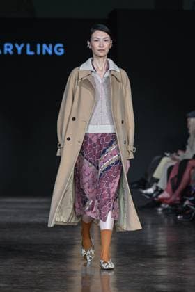 Milan, Milan Women s Fashion Week: Fall Winter 2025 - Women s Fashion, Fall Winter 2025.- Maryling fashion show - catwalk in the photo: Model  Copyright: xSimonaxChiocciax xipa-agency.netx xSimonaxChiocciax IPA_Agency_IPA54519495