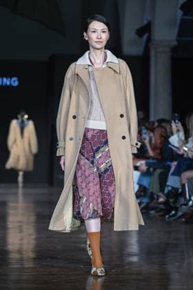 Milan, Milan Women s Fashion Week: Fall Winter 2025 - Women s Fashion, Fall Winter 2025.- Maryling fashion show - catwalk in the photo: Model  Copyright: xSimonaxChiocciax xipa-agency.netx xSimonaxChiocciax IPA_Agency_IPA54519501