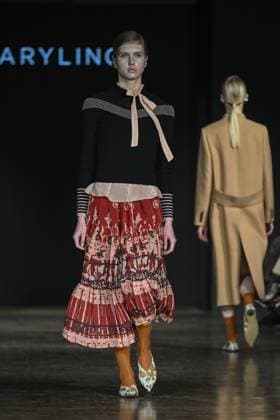 Milan, Milan Women s Fashion Week: Fall Winter 2025 - Women s Fashion, Fall Winter 2025.- Maryling fashion show - catwalk in the photo: Model  Copyright: xSimonaxChiocciax xipa-agency.netx xSimonaxChiocciax IPA_Agency_IPA54519510