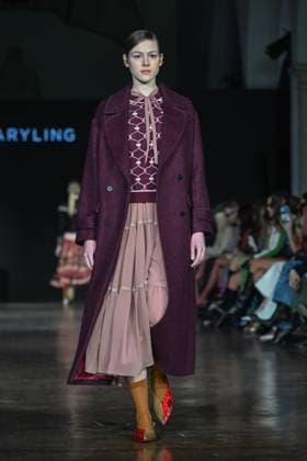 Milan, Milan Women s Fashion Week: Fall Winter 2025 - Women s Fashion, Fall Winter 2025.- Maryling fashion show - catwalk in the photo: Model  Copyright: xSimonaxChiocciax xipa-agency.netx xSimonaxChiocciax IPA_Agency_IPA54519517