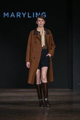 Milan, Milan Women s Fashion Week: Fall Winter 2025 - Women s Fashion, Fall Winter 2025.- Maryling fashion show - catwalk in the photo: Model  Copyright: xSimonaxChiocciax xipa-agency.netx xSimonaxChiocciax IPA_Agency_IPA54519523