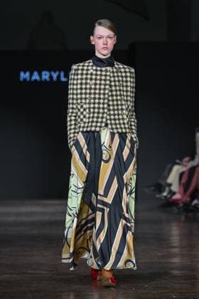 Milan, Milan Women s Fashion Week: Fall Winter 2025 - Women s Fashion, Fall Winter 2025.- Maryling fashion show - catwalk in the photo: Model  Copyright: xSimonaxChiocciax xipa-agency.netx xSimonaxChiocciax IPA_Agency_IPA54519562