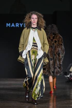 Milan, Milan Women s Fashion Week: Fall Winter 2025 - Women s Fashion, Fall Winter 2025.- Maryling fashion show - catwalk in the photo: Model  Copyright: xSimonaxChiocciax xipa-agency.netx xSimonaxChiocciax IPA_Agency_IPA54519575
