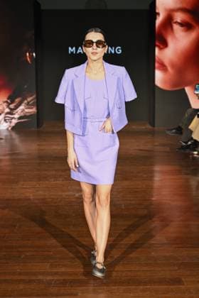 Milan, Milan Women s Fashion Week: Fall Winter 2025 - Women s Fashion, Fall Winter 2025.- Maryling fashion show - guests in the photo: Denise Giselle Roman  Copyright: xSimonaxChiocciax xipa-agency.netx xSimonaxChiocciax IPA_Agency_IPA54521711