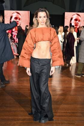 Milan, Milan Women s Fashion Week: Fall Winter 2025 - Women s Fashion, Fall Winter 2025.- Maryling fashion show - guests in the photo: Gaia Sgalia  Copyright: xSimonaxChiocciax xipa-agency.netx xSimonaxChiocciax IPA_Agency_IPA54521714
