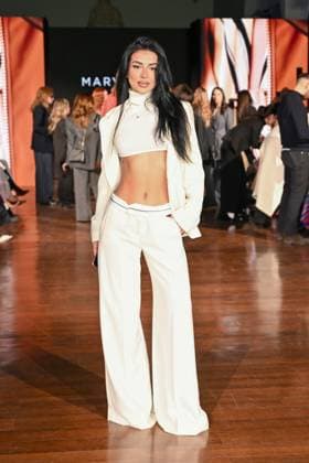 Milan, Milan Women s Fashion Week: Fall Winter 2025 - Women s Fashion, Fall Winter 2025.- Maryling fashion show - guests in the photo: Marika Abbonato  Copyright: xSimonaxChiocciax xipa-agency.netx xSimonaxChiocciax IPA_Agency_IPA54521727