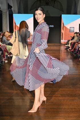 Milan, Milan Women s Fashion Week: Fall Winter 2025 - Women s Fashion, Fall Winter 2025.- Maryling fashion show - guests in the photo: Giulia Piscina  Copyright: xSimonaxChiocciax xipa-agency.netx xSimonaxChiocciax IPA_Agency_IPA54521752