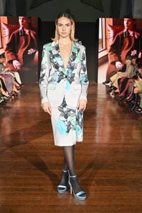 Milan, Milan Women s Fashion Week: Fall Winter 2025 - Women s Fashion, Fall Winter 2025.- Maryling fashion show - guests in the photo: Stephanie Bellarte  Copyright: xSimonaxChiocciax xipa-agency.netx xSimonaxChiocciax IPA_Agency_IPA54521755