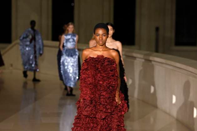 Erdem London Ready to wear fall winter 2025:26 LONDON February 2025 Erdem London Ready to wear fall winter 2025:26 LONDON February 2025, Credit:Zeppelin Avalon  Copyright: xZeppelinx xAvalonx 0968413324