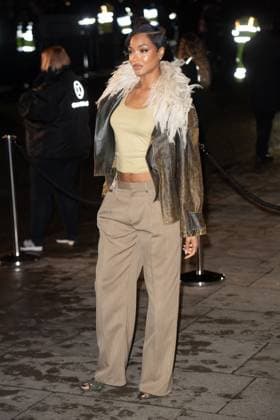 LFW AW25 Burberry Show Arrivals - TATE Britain, London, UK Jourdan Dunn attends Burberry s AW25 Runway Show at TATE Britain in London, England, UK on Monday 24 February 2025 during London Fashion Week February 2025. Justin Ng , Credit:Justin Ng Avalon UK, England, London, TATE Britain  Copyright: xJustinxNgx xAvalonx 0968546081