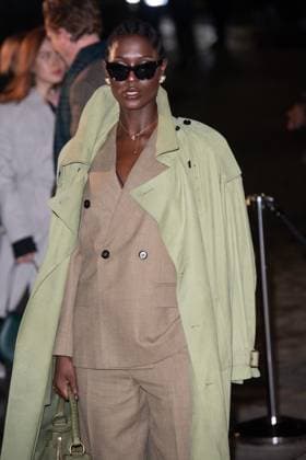 LFW AW25 Burberry Show Arrivals - TATE Britain, London, UK Jodie Turner-Smith attends Burberry s AW25 Runway Show at TATE Britain in London, England, UK on Monday 24 February 2025 during London Fashion Week February 2025. Justin Ng , Credit:Justin Ng Avalon UK, England, London, TATE Britain Copyright: xJustinxNgx xAvalonx 0968546032