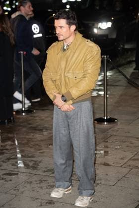 LFW AW25 Burberry Show Arrivals - TATE Britain, London, UK Orlando Bloom attends Burberry s AW25 Runway Show at TATE Britain in London, England, UK on Monday 24 February 2025 during London Fashion Week February 2025. Justin Ng , Credit:Justin Ng Avalon UK, England, London, TATE Britain  Copyright: xJustinxNgx xAvalonx 0968695384