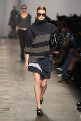 Milan, Milan Women s Fashion Week: Fall Winter 2025 26 - Women s Fashion, Fall Winter 2025 26 - Iceberg fashion show - catwalk in the photo: Model  Copyright: xRiccardoxGIordanox xipa-agency.netx xRiccardoxGIordanox IPA_Agency_IPA54562105