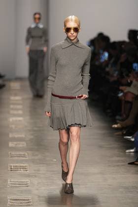 Milan, Milan Women s Fashion Week: Fall Winter 2025 26 - Women s Fashion, Fall Winter 2025 26 - Iceberg fashion show - catwalk in the photo: Model  Copyright: xRiccardoxGIordanox xipa-agency.netx xRiccardoxGIordanox IPA_Agency_IPA54562122