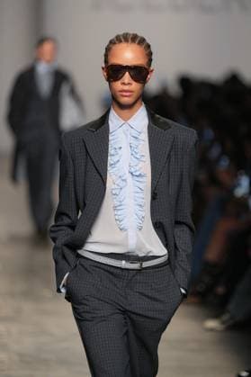 Milan, Milan Women s Fashion Week: Fall Winter 2025 26 - Women s Fashion, Fall Winter 2025 26 - Iceberg fashion show - catwalk in the photo: Model  Copyright: xRiccardoxGIordanox xipa-agency.netx xRiccardoxGIordanox IPA_Agency_IPA54562165
