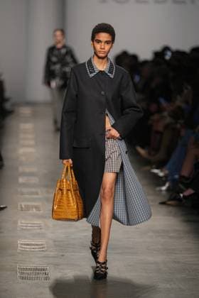 Milan, Milan Women s Fashion Week: Fall Winter 2025 26 - ICEBERG Fashion Show - Catwalk Milan, Milan Women s Fashion Week: Fall Winter 2025 26 - Women s Fashion, Fall Winter 2025 26 - Iceberg fashion show - catwalk in the photo: Model MILAN Italy  Copyright: xIPA ABACAx