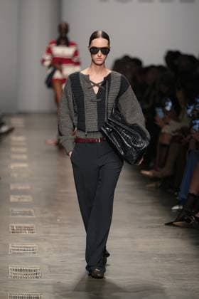 Milan, Milan Women s Fashion Week: Fall Winter 2025 26 - Women s Fashion, Fall Winter 2025 26 - Iceberg fashion show - catwalk in the photo: Model  Copyright: xRiccardoxGIordanox xipa-agency.netx xRiccardoxGIordanox IPA_Agency_IPA54562541