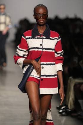 Milan, Milan Women s Fashion Week: Fall Winter 2025 26 - Women s Fashion, Fall Winter 2025 26 - Iceberg fashion show - catwalk in the photo: Model  Copyright: xRiccardoxGIordanox xipa-agency.netx xRiccardoxGIordanox IPA_Agency_IPA54562568